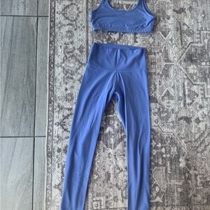 Aritzia TNA Butter Mini Bra Top & Legging Set